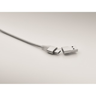 Cable de carga 2 en 1 personalizado